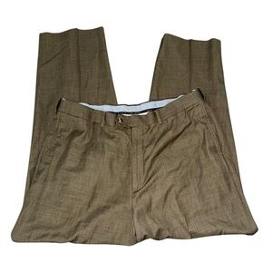 Roundtree & Yorke Men’s brown dress pants 38 x 32